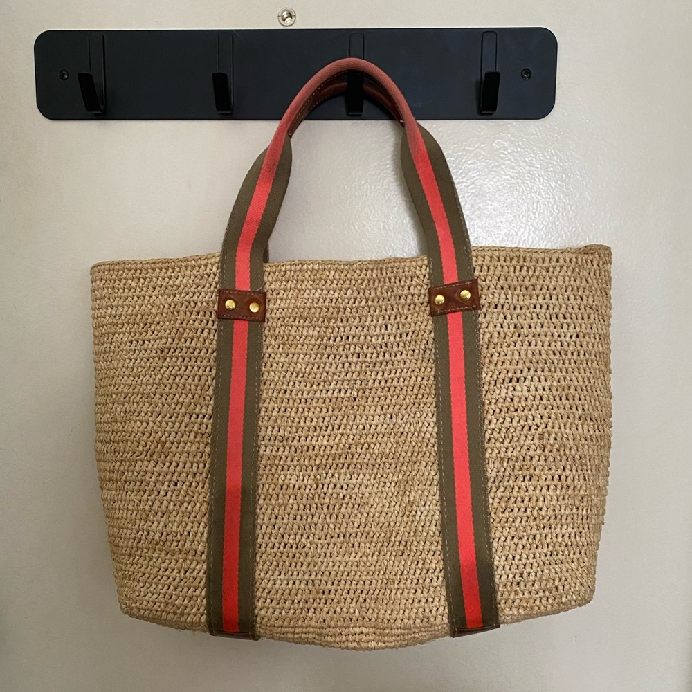 COPY - Annabel Ingall 100% Rafia Medium Tote